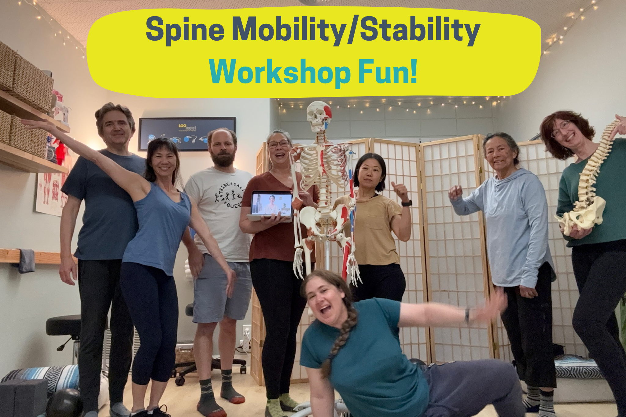 See what we got up to in the Spine Mobility / Stability Workshop!