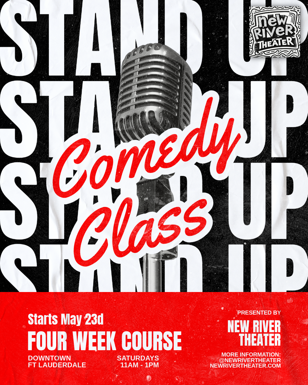 Stand Up Comedy: Fundamentals - Starts May 23rd
