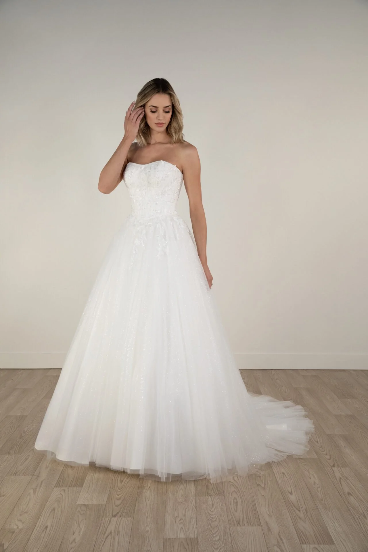 Basque Waist Ballgown