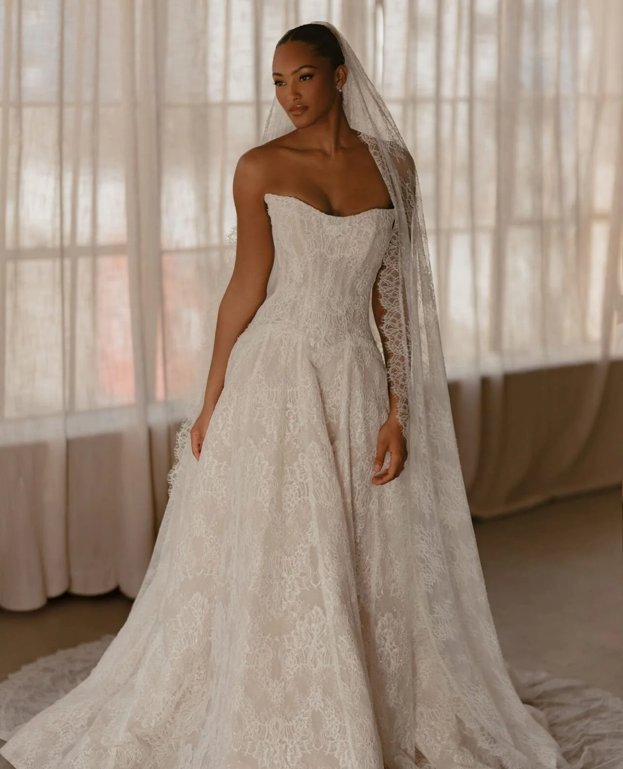 Couture gowns, concierge-level care. 🤍⁠
⁠
A curated lineup of Martina Liana Luxe, Justin Alexander Signature, Sottero Midgley, and Allure Couture&mdash;full lace, a little sparkle, fitted and ballgown silhouettes&mdash;all waiting for you at Low's B