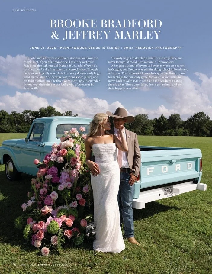 Spotted: ✨Low&rsquo;s Brides✨ in the latest issue of @arkansasbride⁠🤍⁠ Happy Valentine&rsquo;s Day to these sweethearts! Thank you to these gorgeous brides and their incredible photographers. We absolutely love to see your love story in print.⁠
⁠
sl