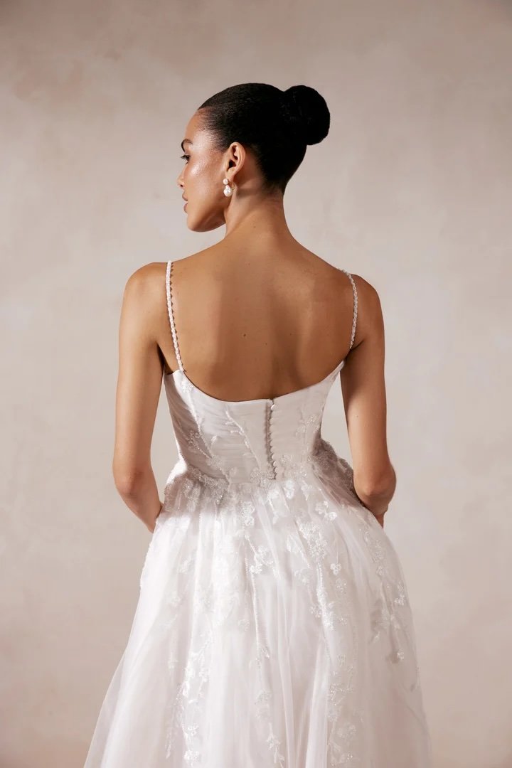Lace and Tulle Wedding Dress