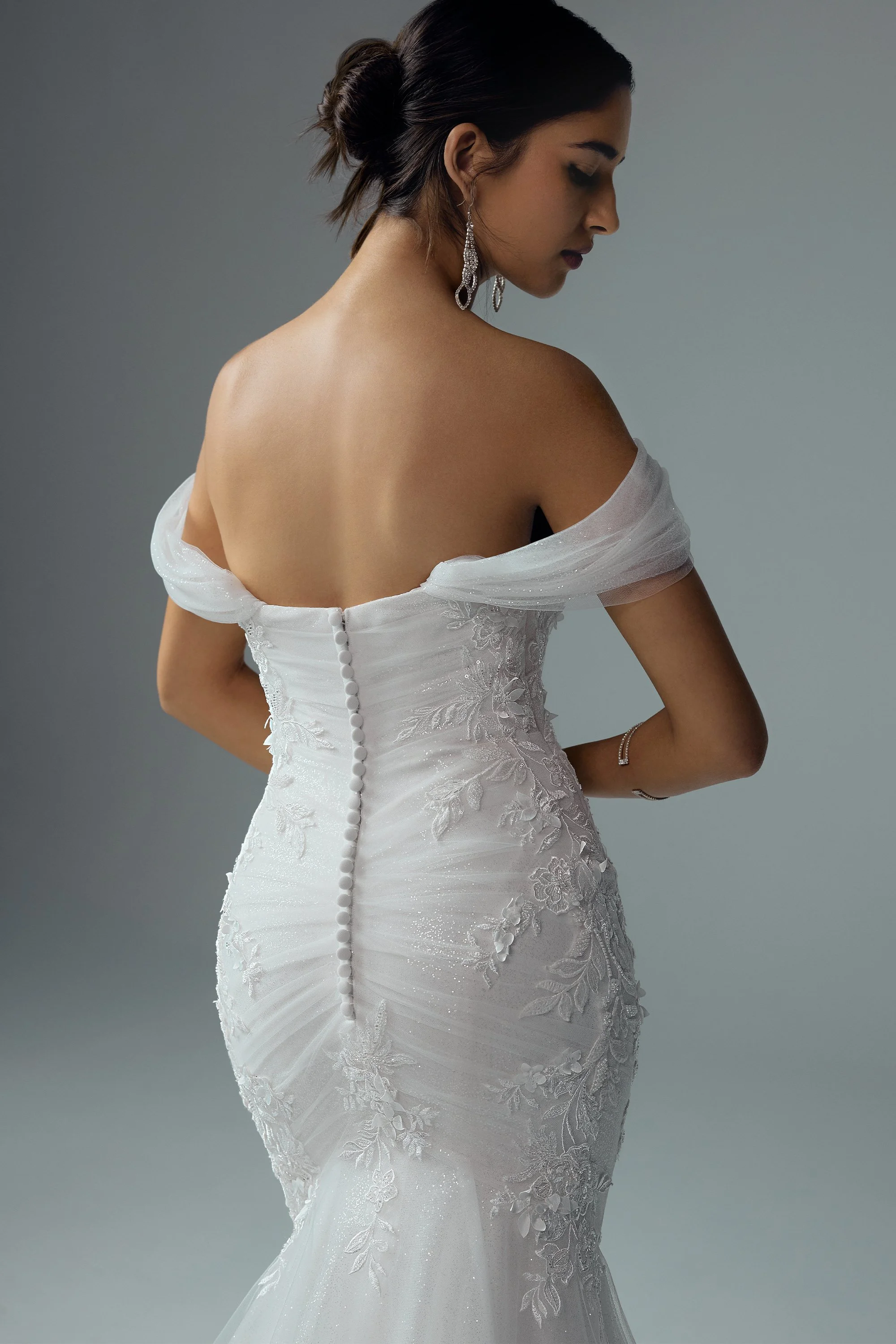 Off the Shoulder wedding dress