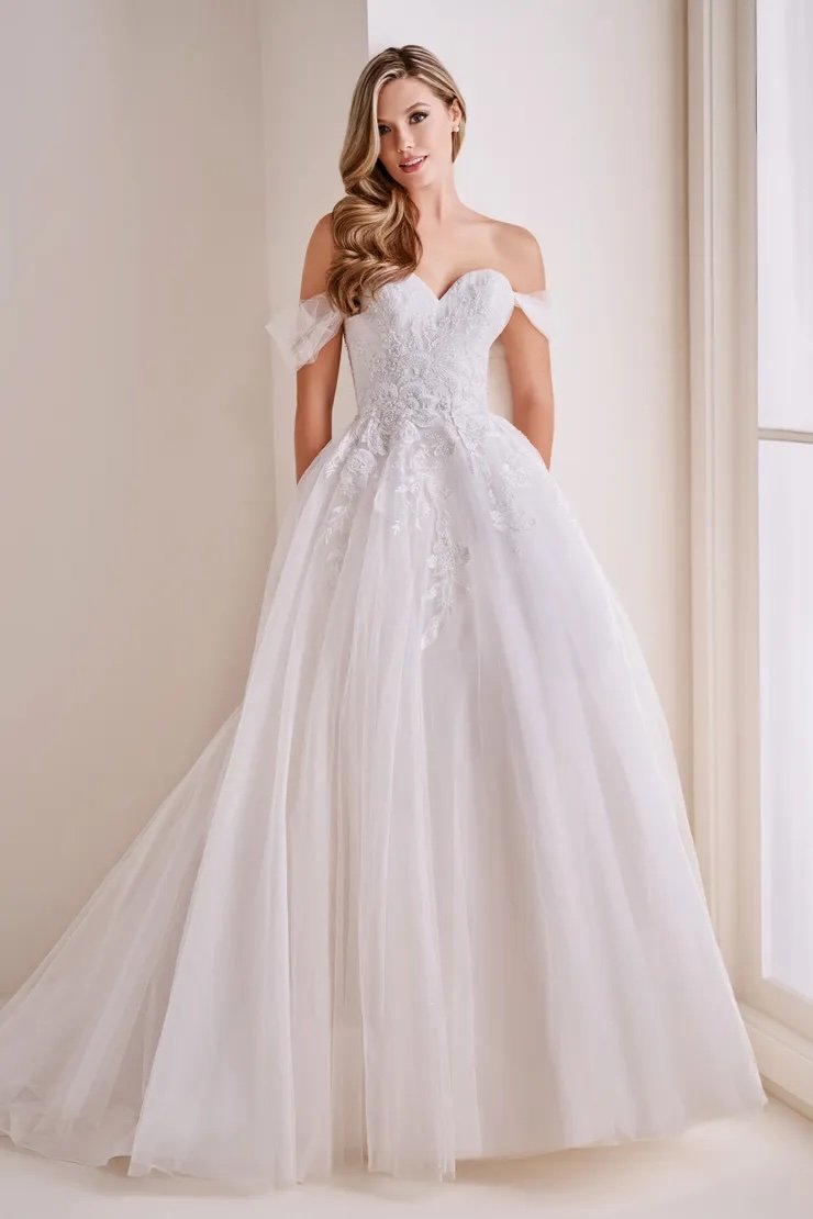Lace and Sparkle Ballgown