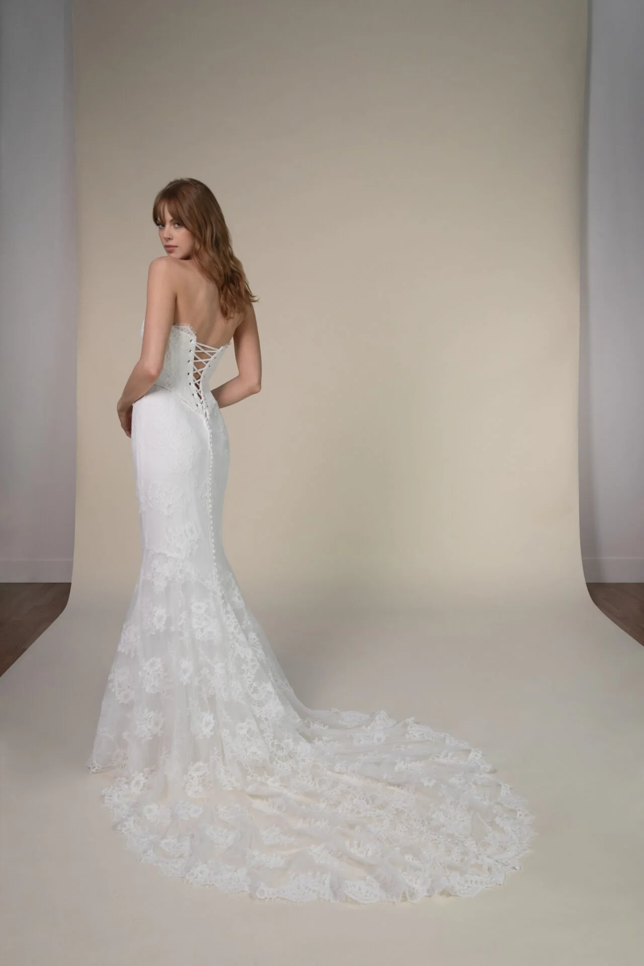 Corset Back Wedding Dress