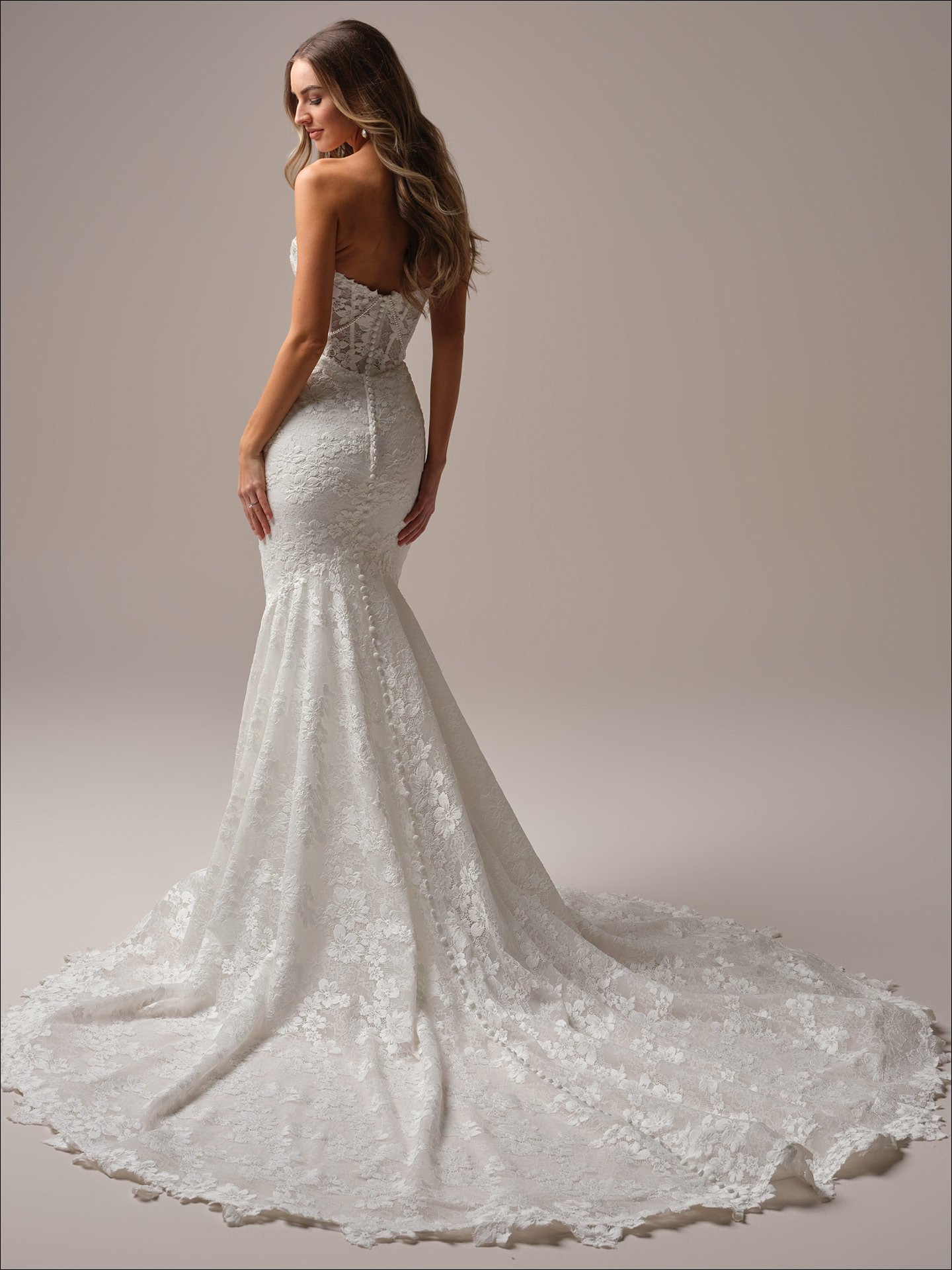 Maggie Sottero Lace mermaid