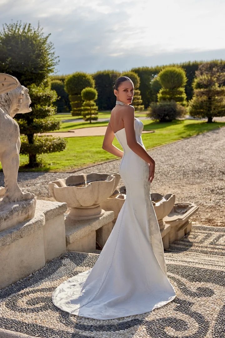 Justin Alexander Jacquard Wedding Dress