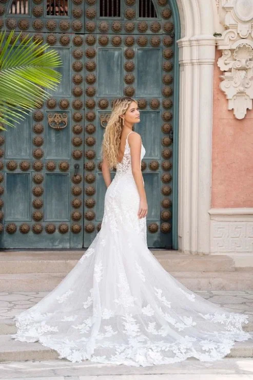 Lace Low Back wedding dress