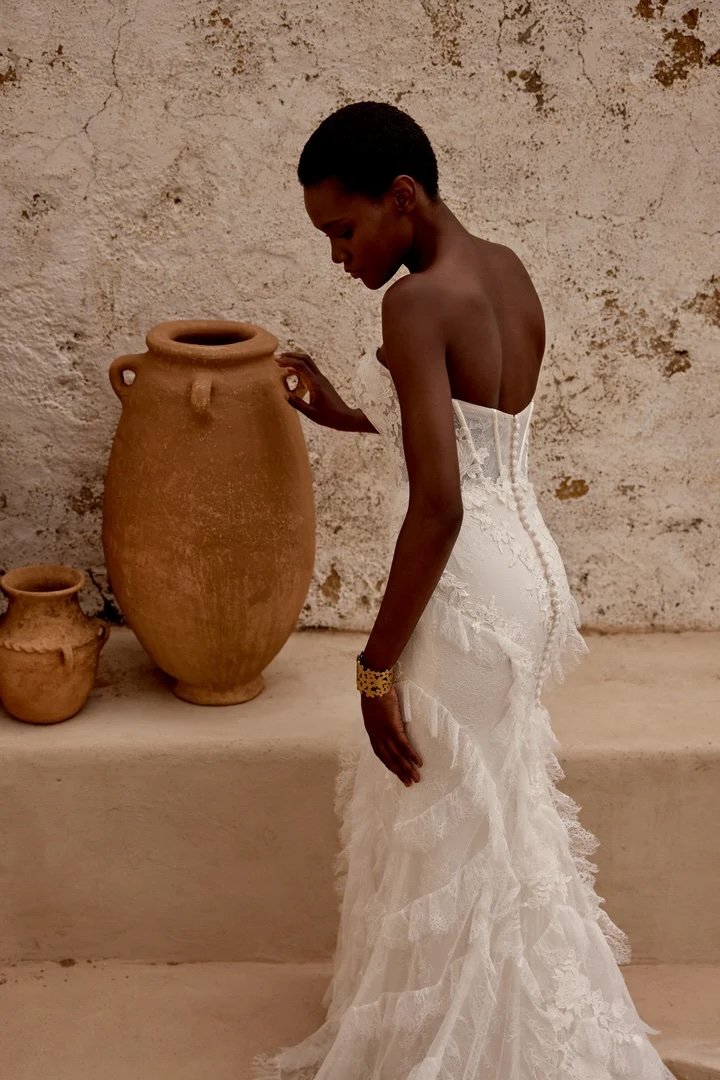 Boho wedding dress by Lillian West