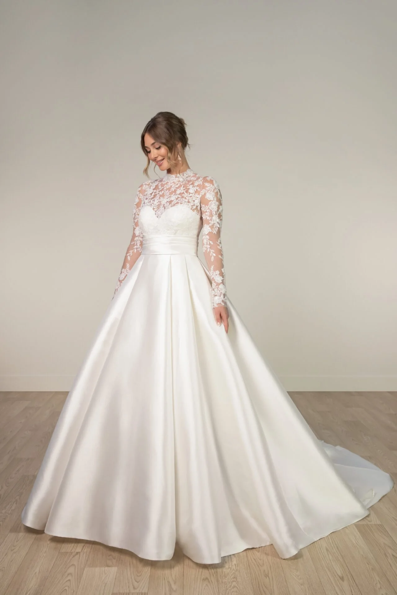 Stella York Long sleeve Ballgown