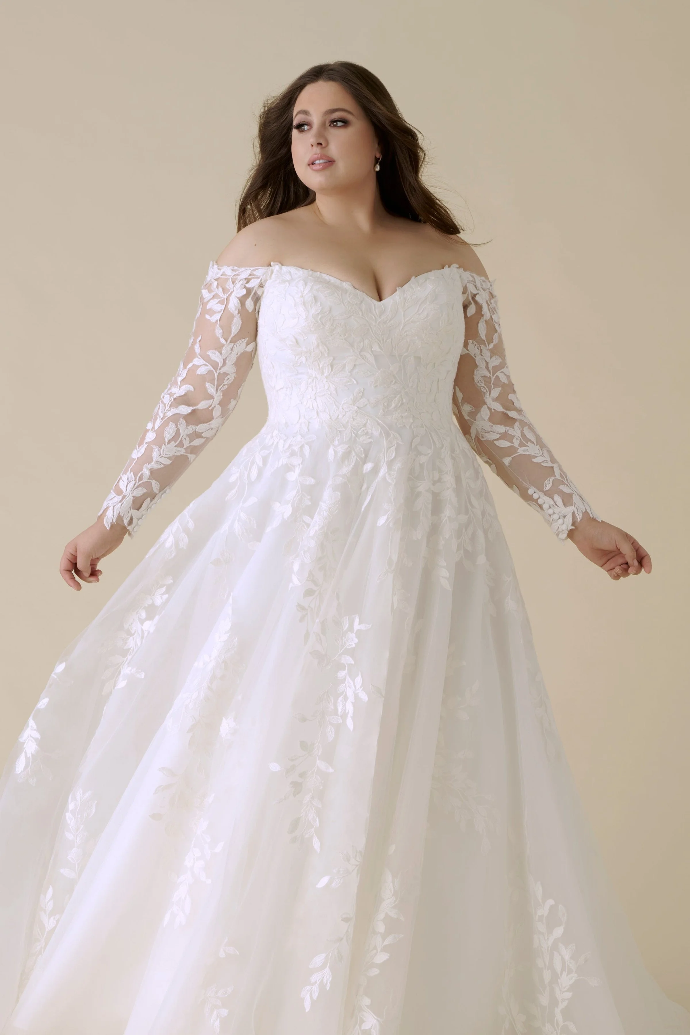 Allure Bridals off the shoulder