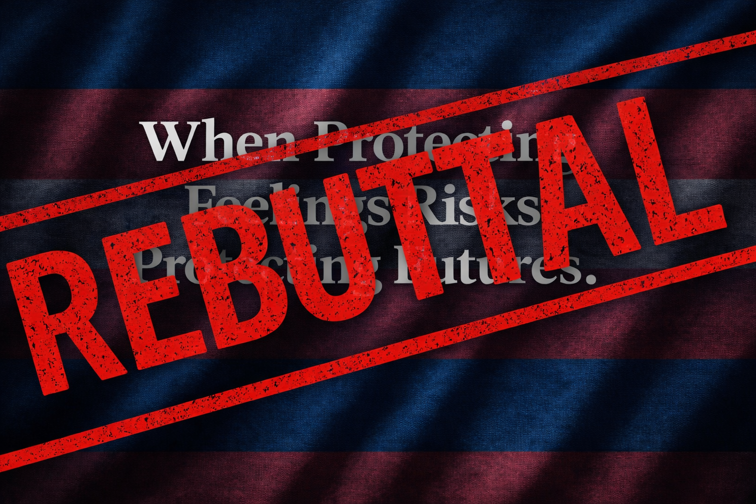 The Rebuttal: When Protecting Feelings Risks Protecting Futures