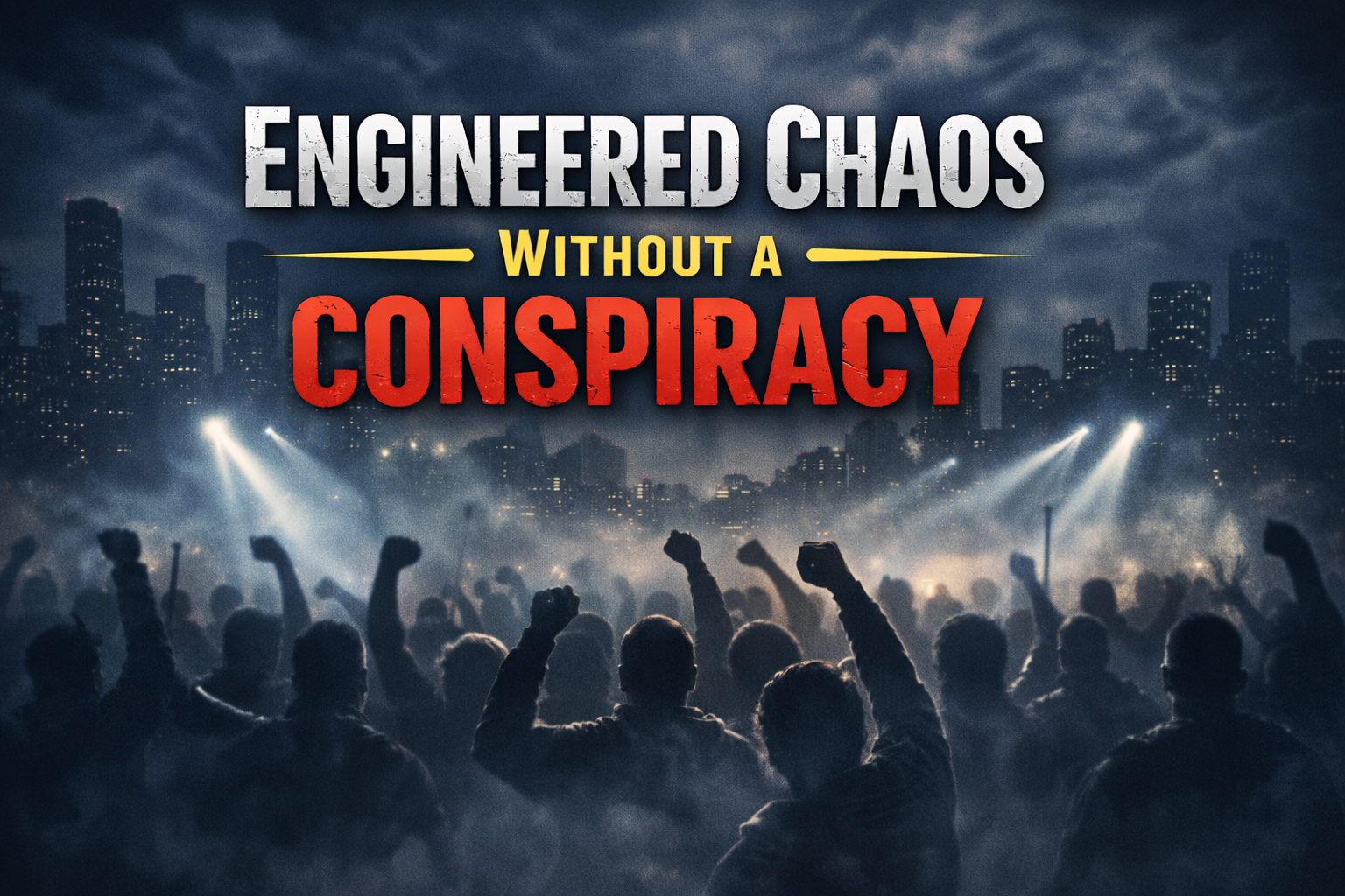 Engineered Chaos Without a Conspiracy