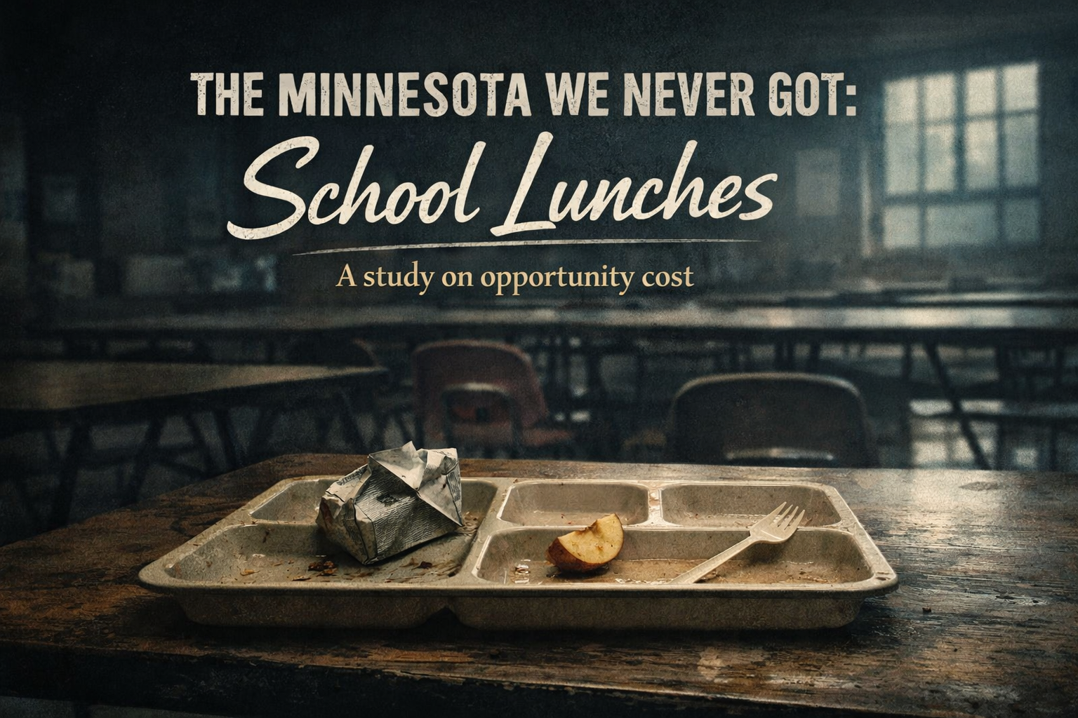 THE MINNESOTA WE NEVER GOT: School Lunches