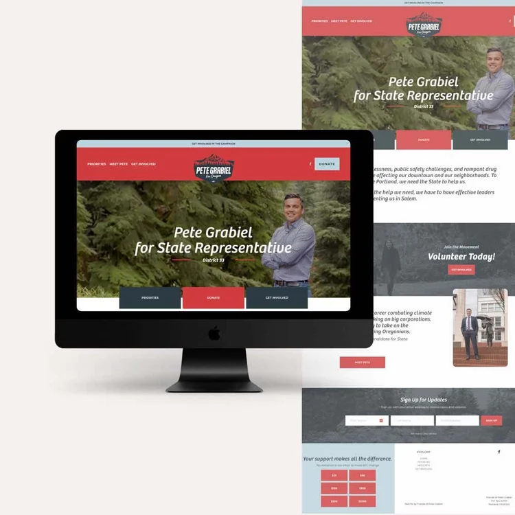 Political Campaign Website Examples & Work | Left Campaigns