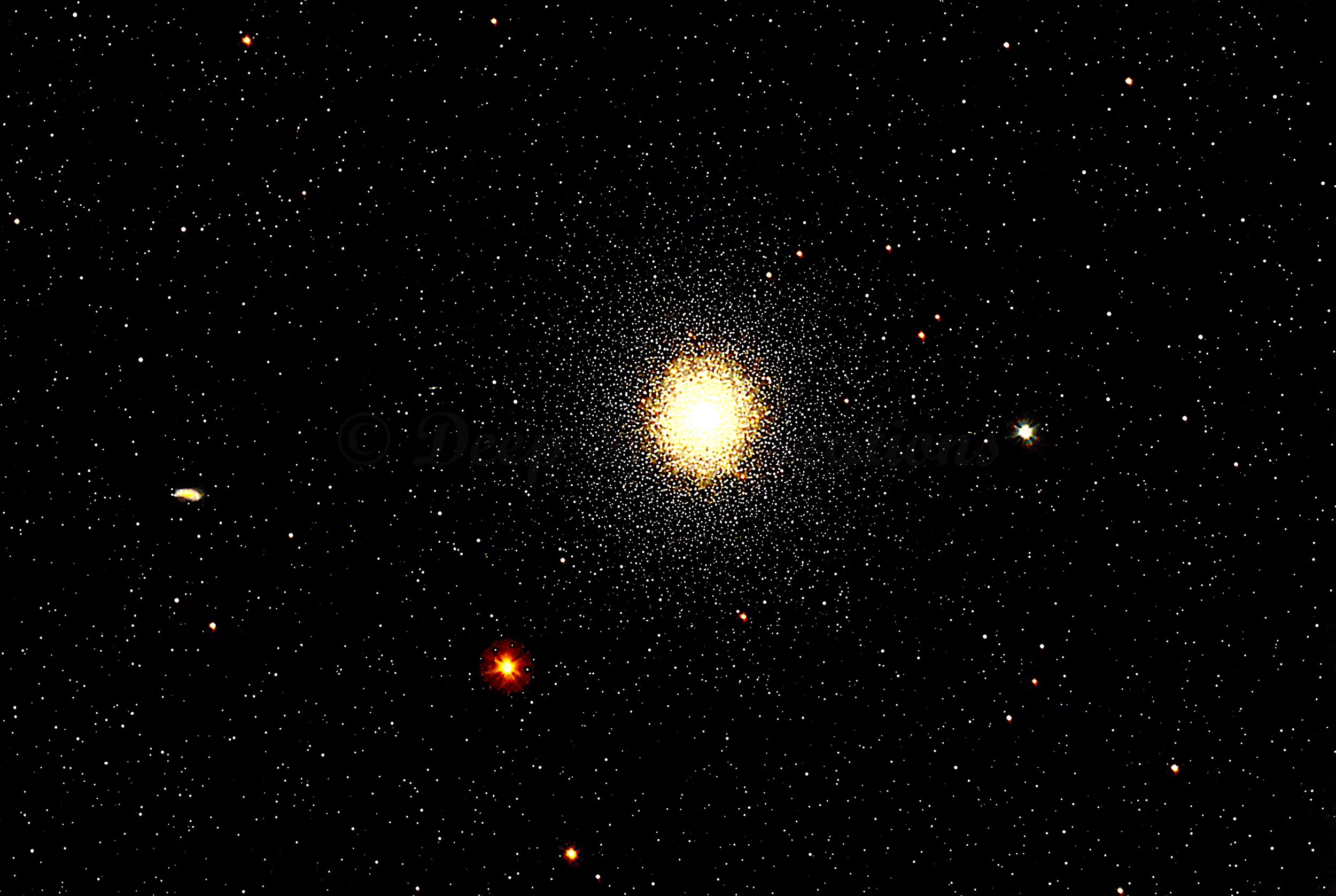 Hercules Cluster by Mike Rizor (All images © Deep Sky Creations. Unauthorized use or reproduction is strictly prohibited.)