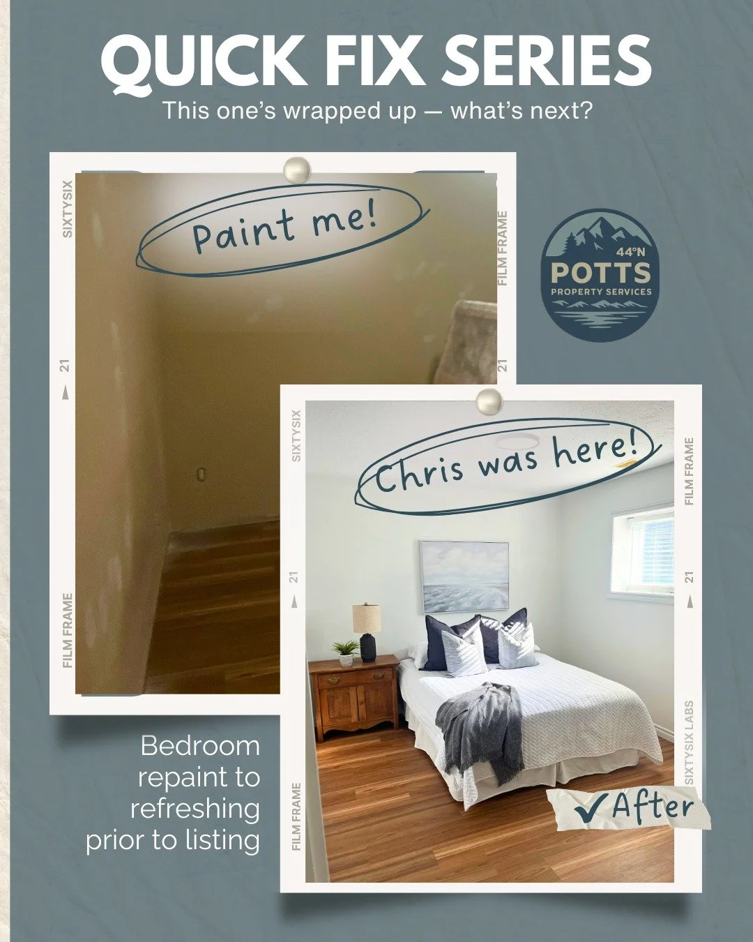 Deadline? Met. Room? Transformed.

This bathroom needed a quick refresh before photos went live &mdash; and we made it happen. A fresh coat of paint brightened up the whole space, helping the listing show its best side in no time.

📍 Serving Colling