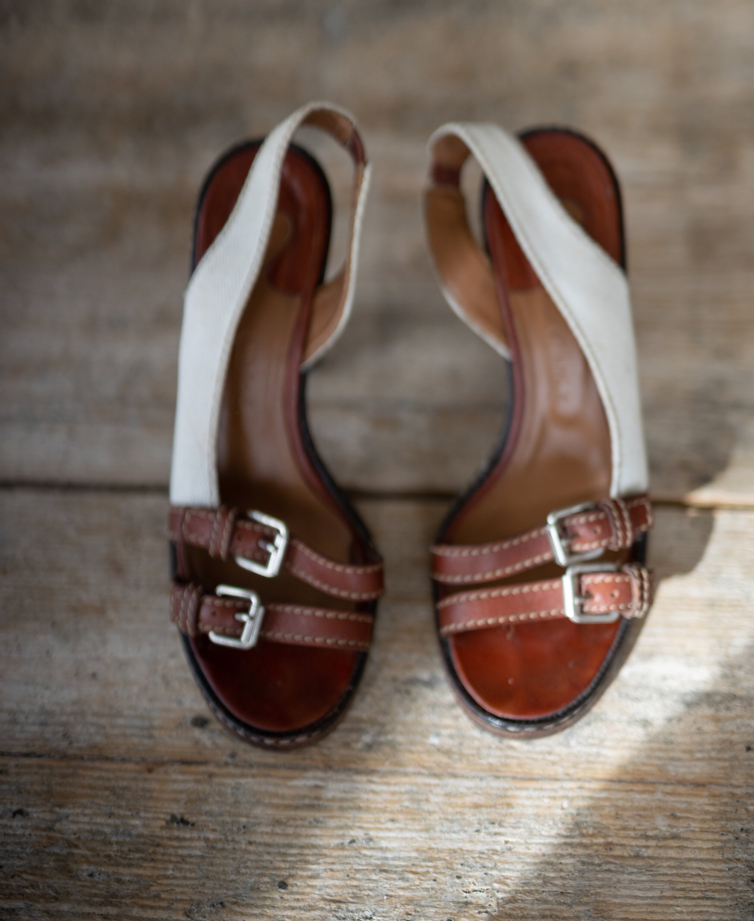 Chloe Sling Back Heels