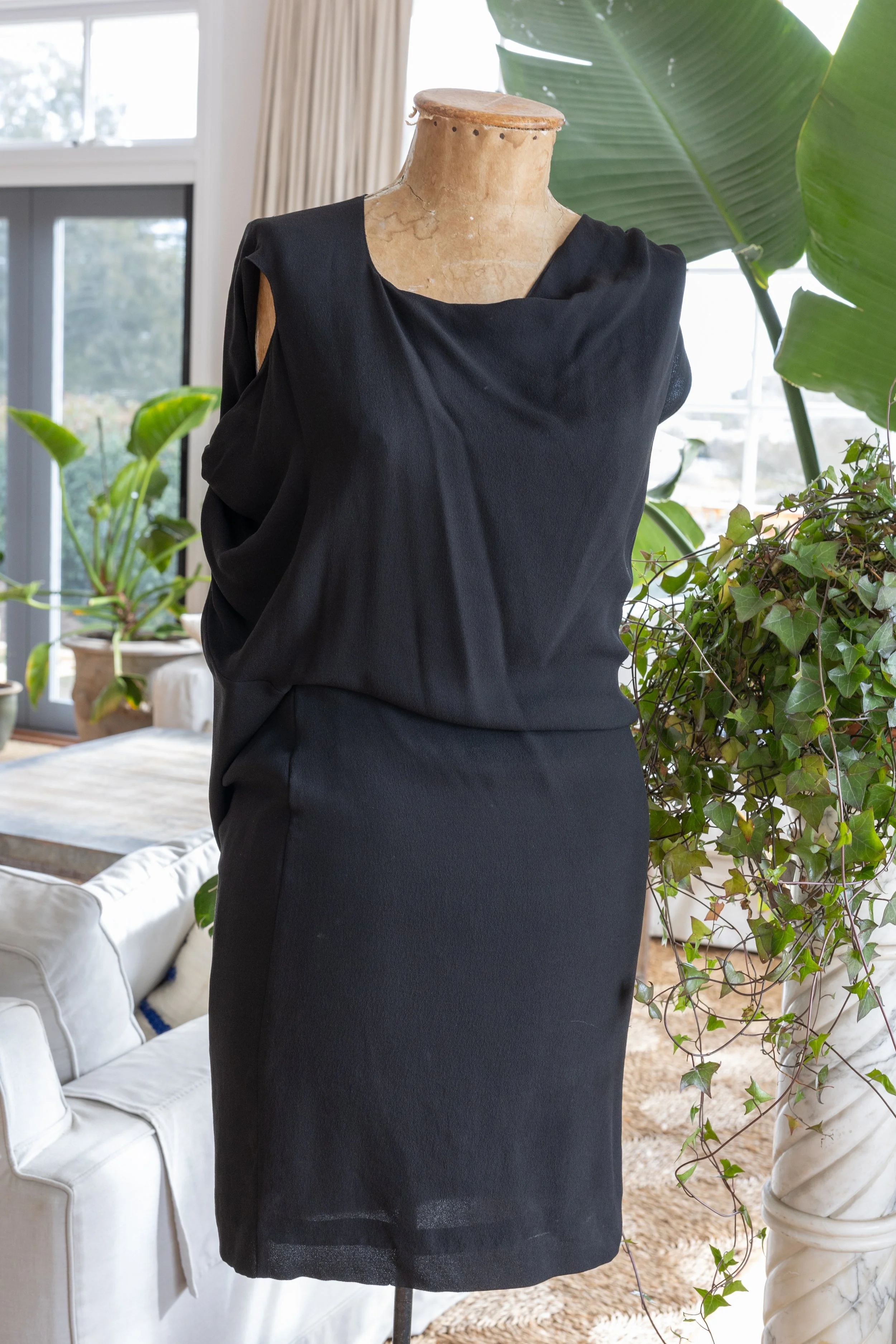 Paul and Joe Silk Drape Dress