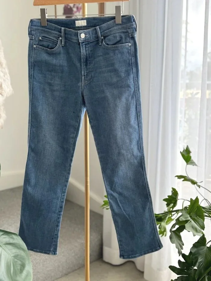 Mother Jeans 'The Rascal' straight leg (30)