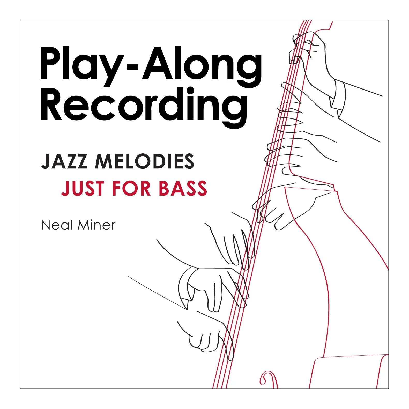 JAZZ MELODIES JUST FOR BASS Play-Along Recording (Audio CD)