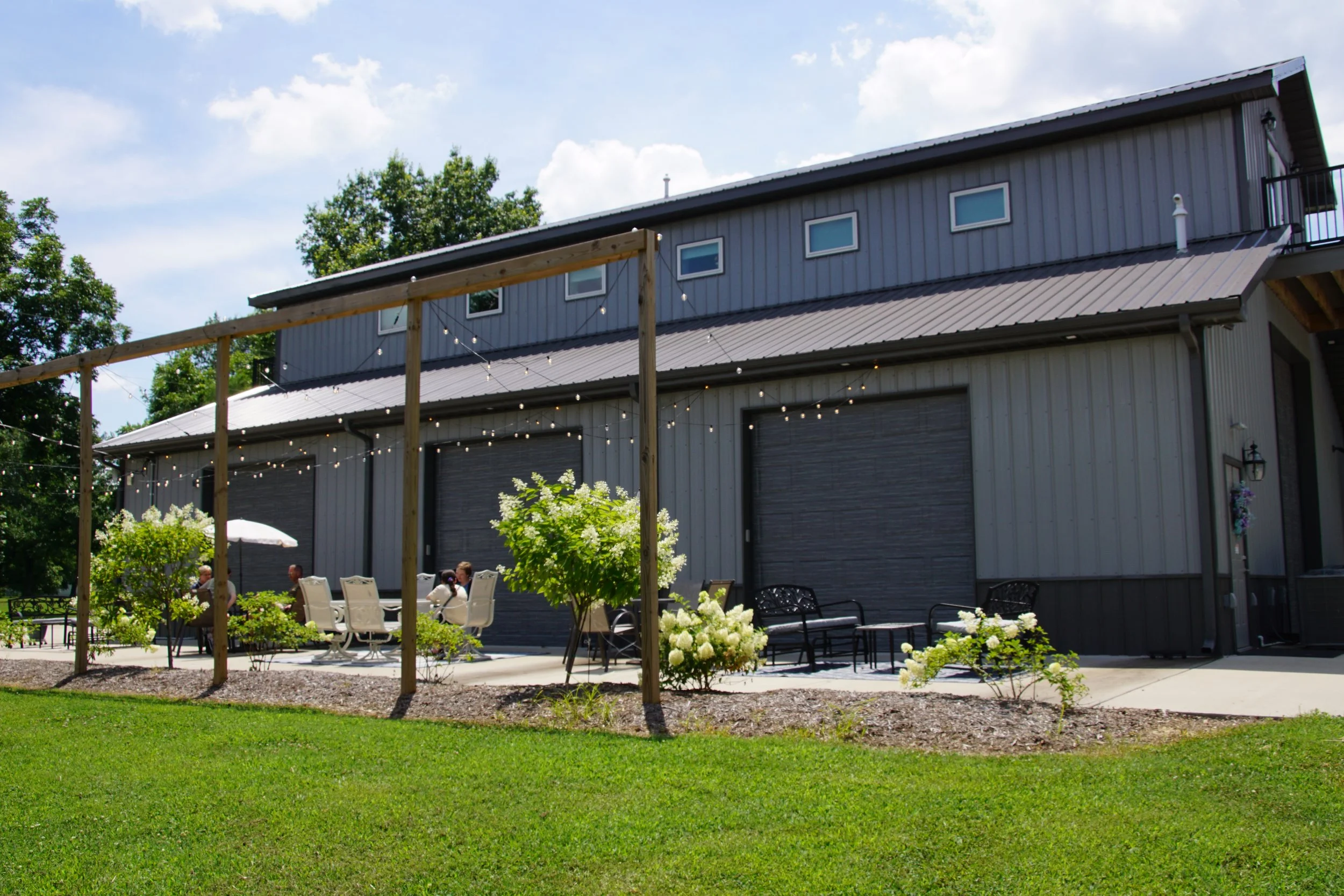 Patio view of building