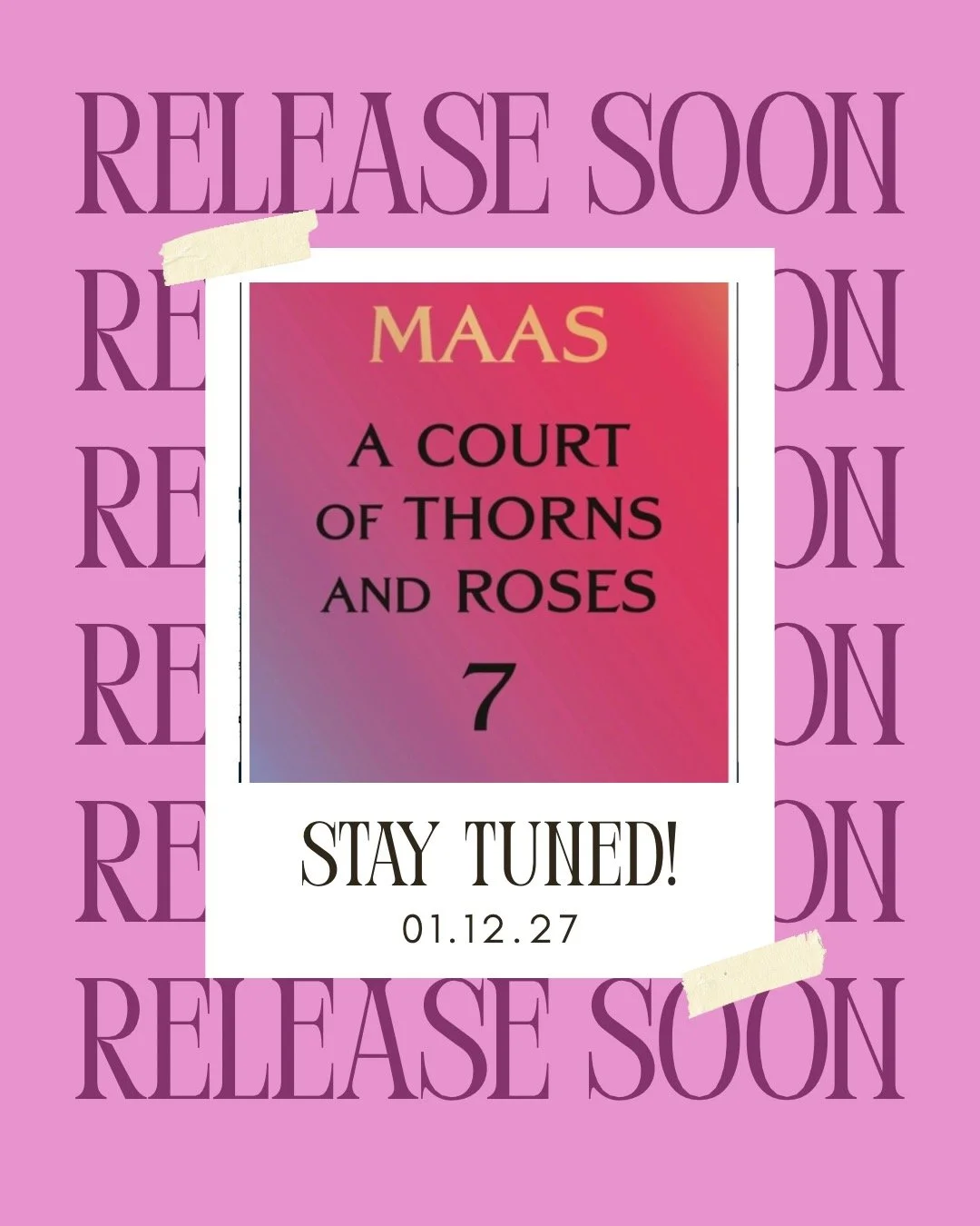 A Court of Thorns and Roses Book 7