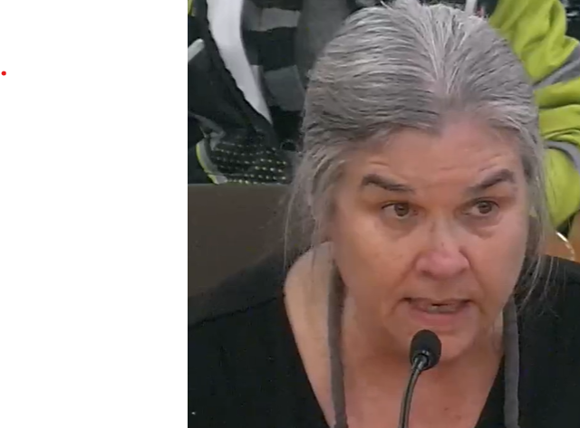 Sarah Smith, Member of FAMHR Family Alliance for Mental Health Recovery, Testifying at the Oregon Legislature.