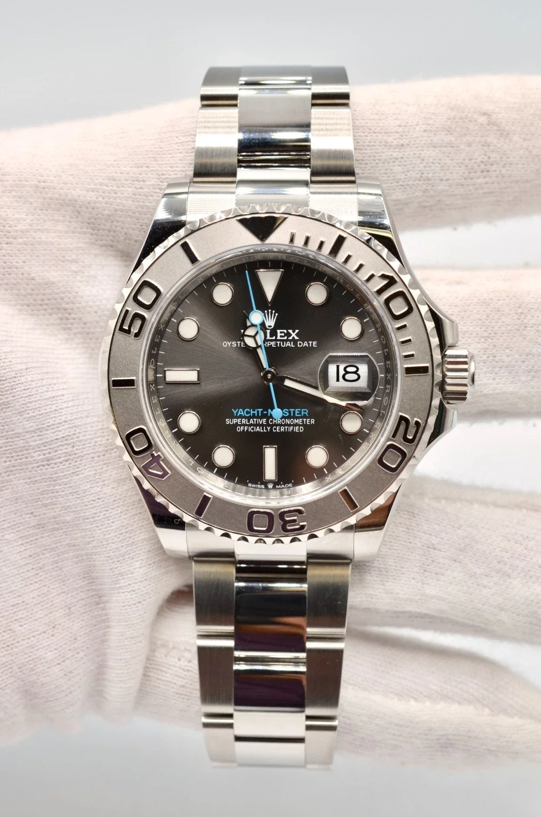 Rolex Yacht-Master 40 Slate Rhodium Dial 126622 UNWORN New Old Stock 2020