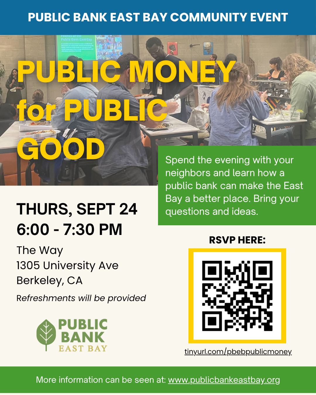 Berkeley Community Conversation about Public Banking