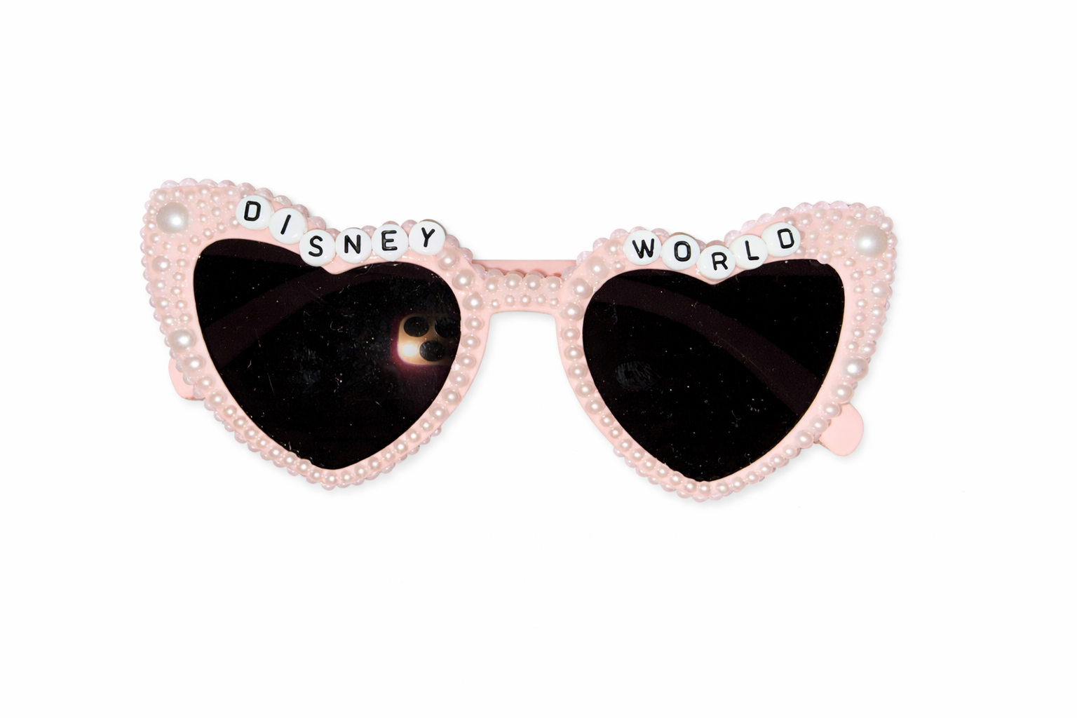 Friendship Pearl Disney World Hearts in Pastel Pink