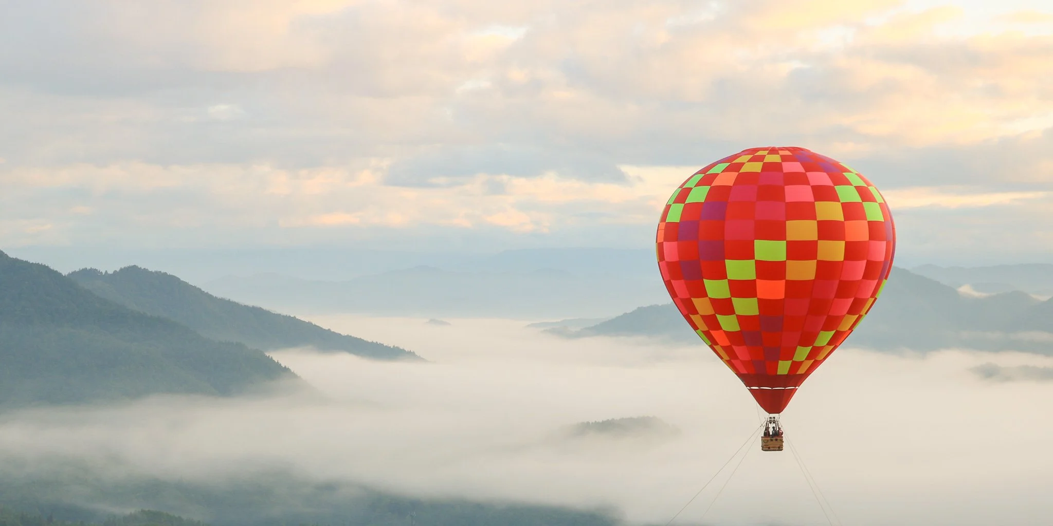 久々野の森時間　気球体験