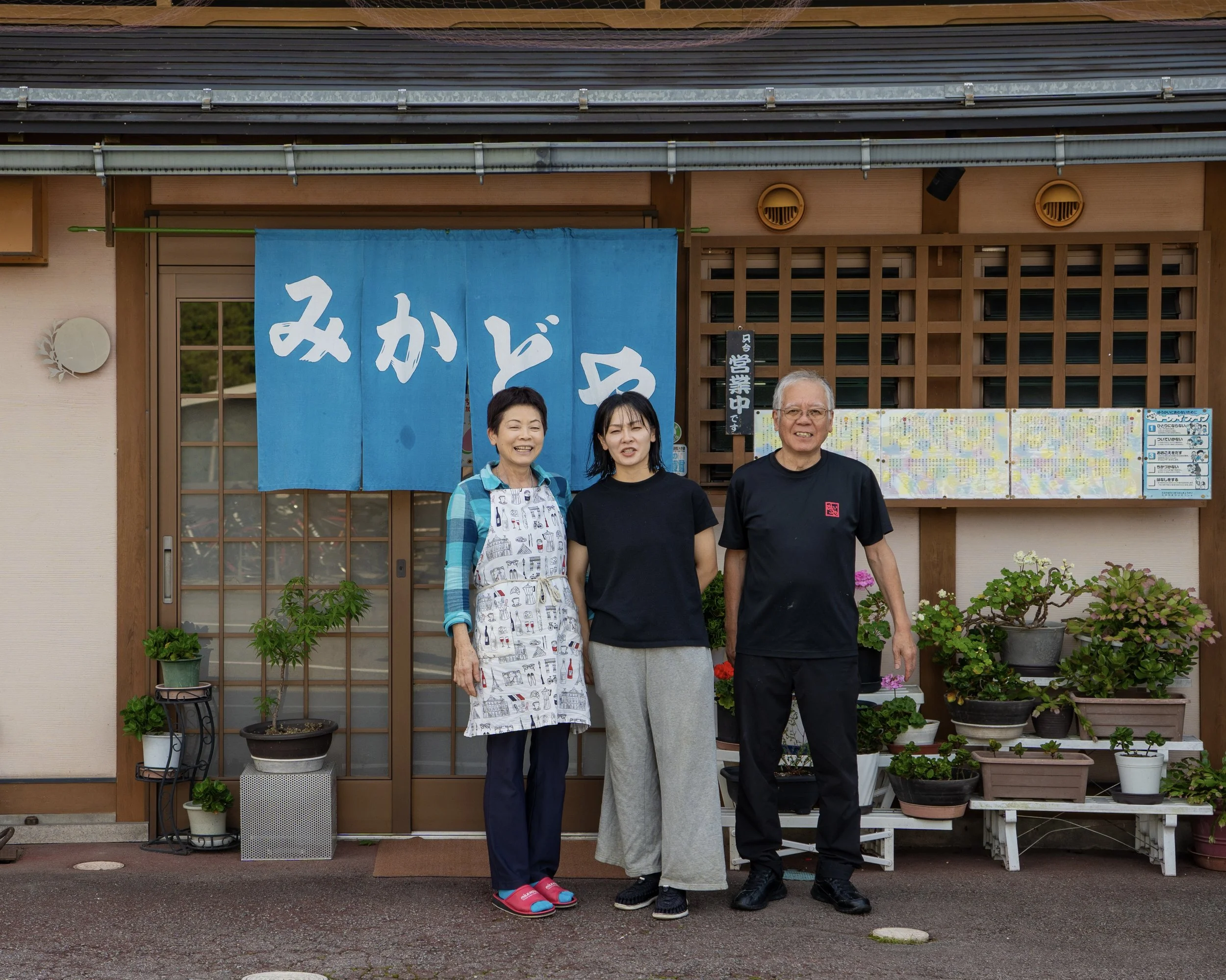 四角形の輪郭の内側を、縦線、横線、対角線で区切った幾何学模様。