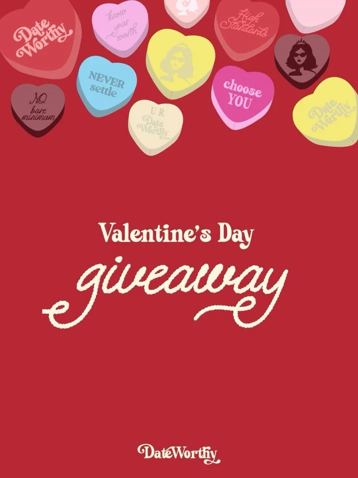 Valentine&rsquo;s Day GIVEAWAY for the girls who know their worth, never settle, and love a sweet treat❤️

to enter:
💌 follow @eatdateworthy
💌 like this post &amp; tag a friend (more tags = more entries) 
💌 repost to your story for an extra entry
