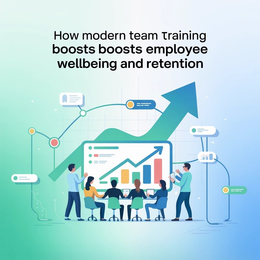 How Modern Team Training Boosts Employee Wellbeing and Retention