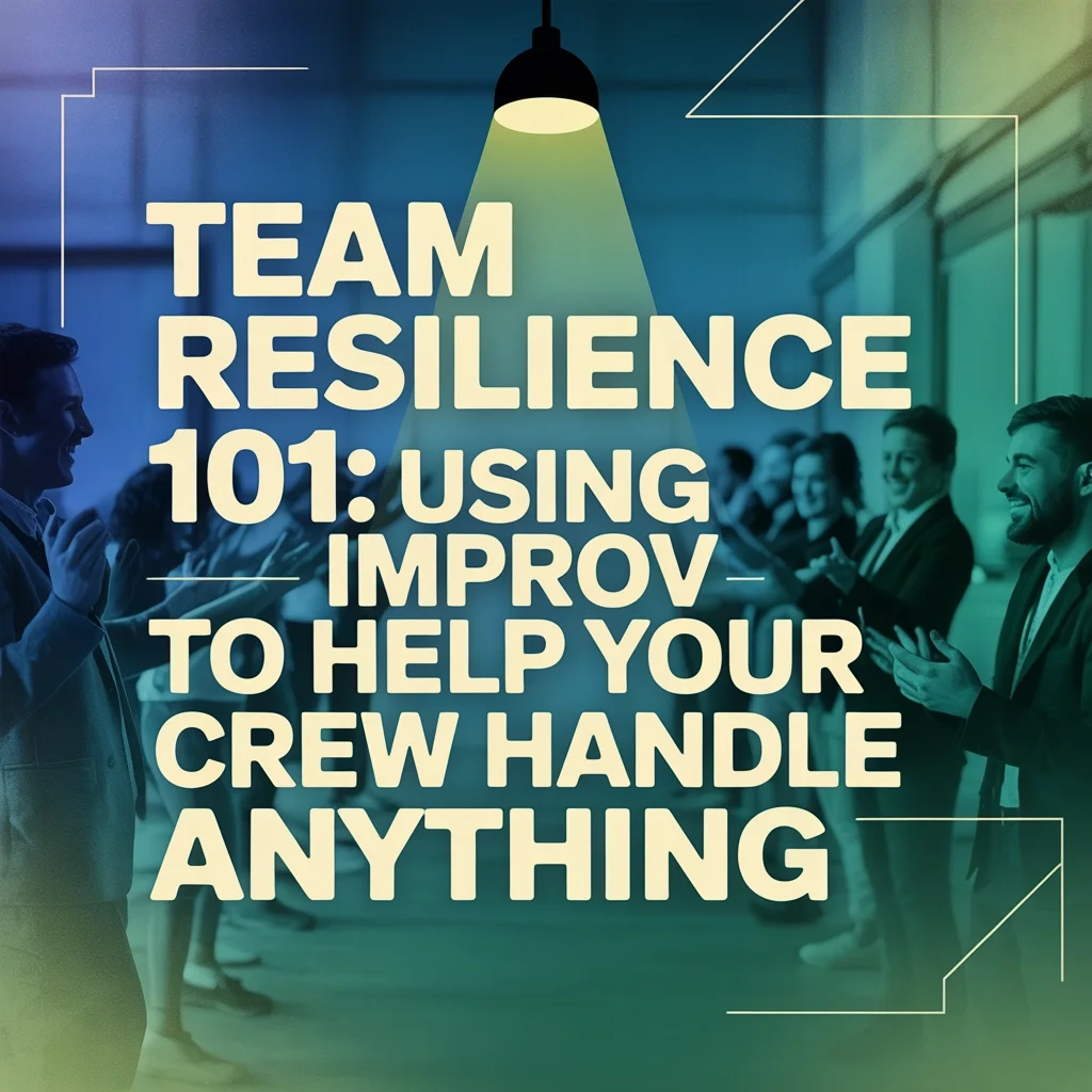Team Resilience 101: Using Improv to Help Your Crew Handle Anything