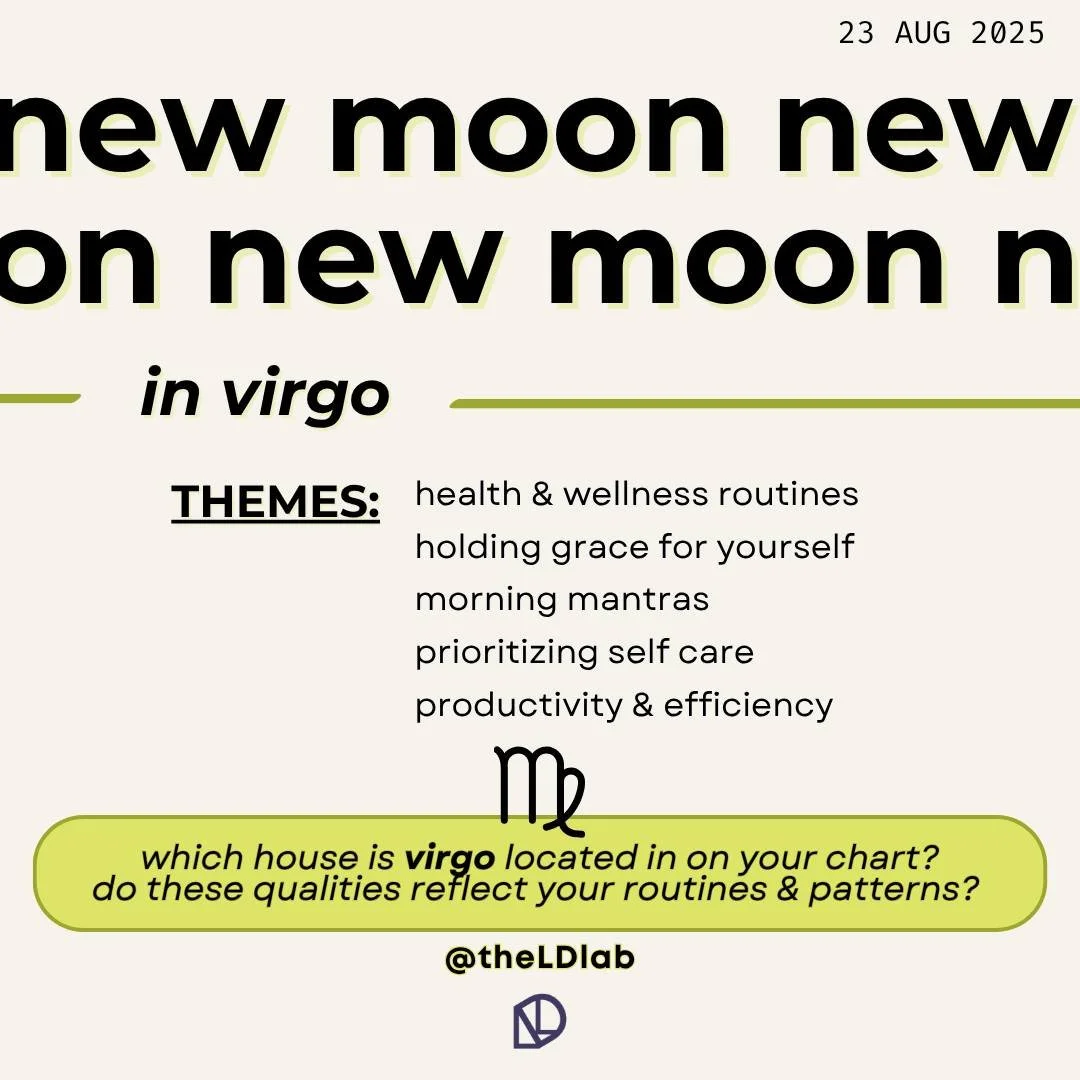 new moon in virgo 🌼

#newmoon #virgo #astrology #august #lunarcycles