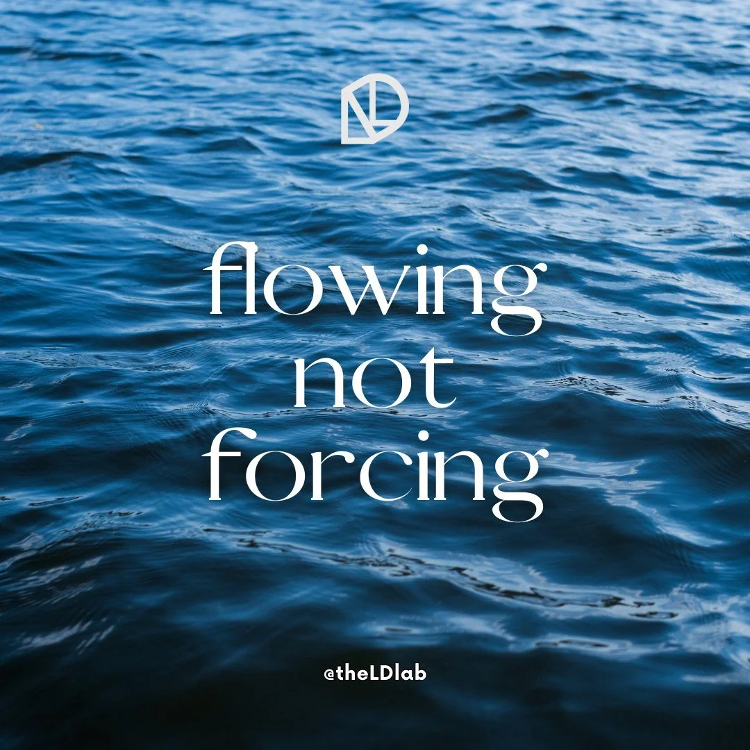 flowing not forcing 💧🌀 🌊

#flow #energy #theLDlab #flowstate #humandesign