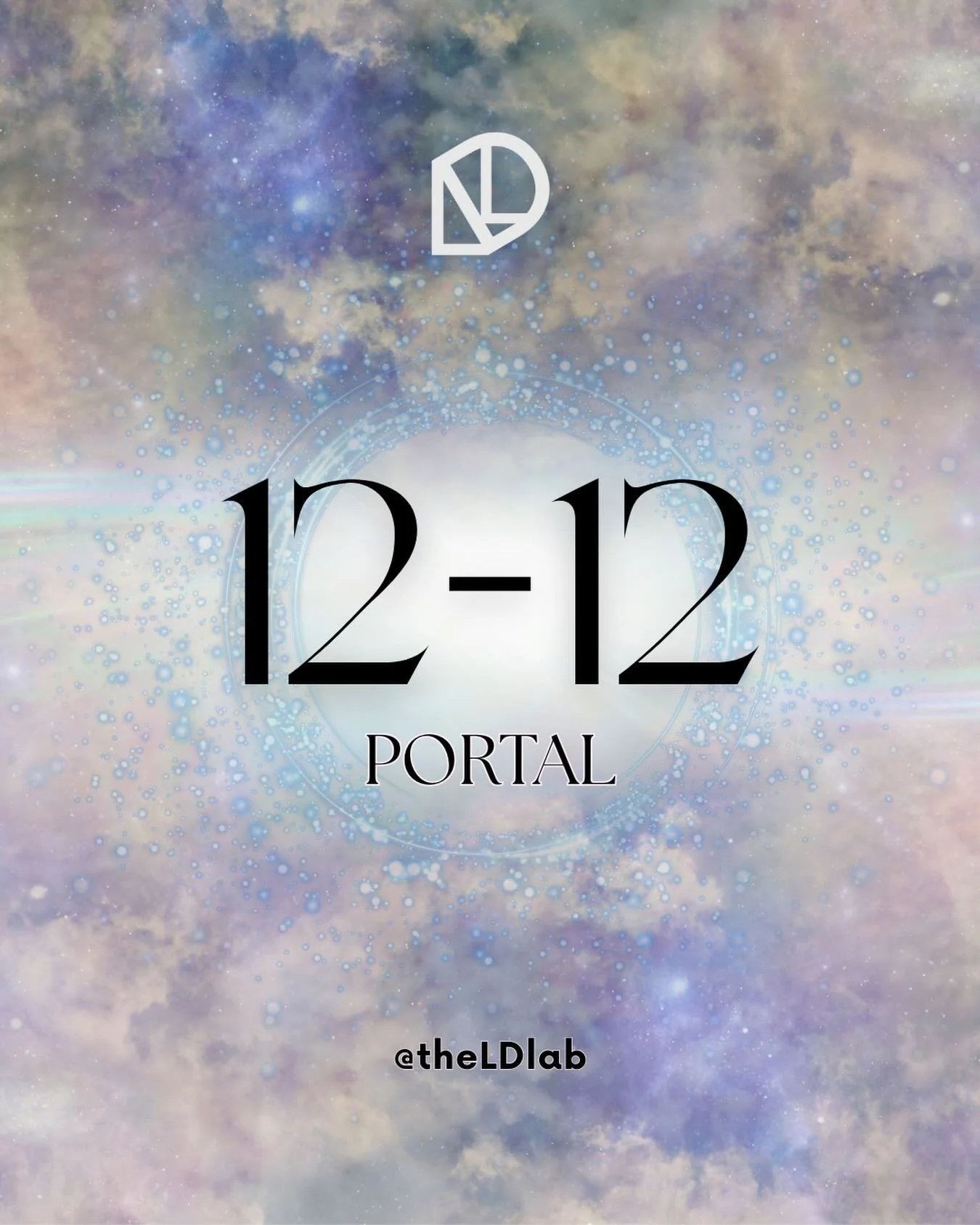 happy 12-12 portal day, friends ✨
today is a sacred energetic portal of release, renewal, &amp; expansion 🚀

&bull; ground yourself in your frequency 
&bull; surrender what is no longer aligned for you
&bull; trust your intuition, signs, &amp; synch