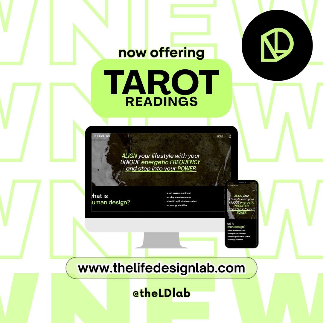 TAROT readings have officially been added to our services
✨🖤⚡️🃏🗝️

we are also now offering HD &amp; TAROT MONTHLY OUTLOOK readings so you can get the best of both worlds 🤘🏽

book now at the website link in our bio 🔗 

#tarot #oracle #tarotread
