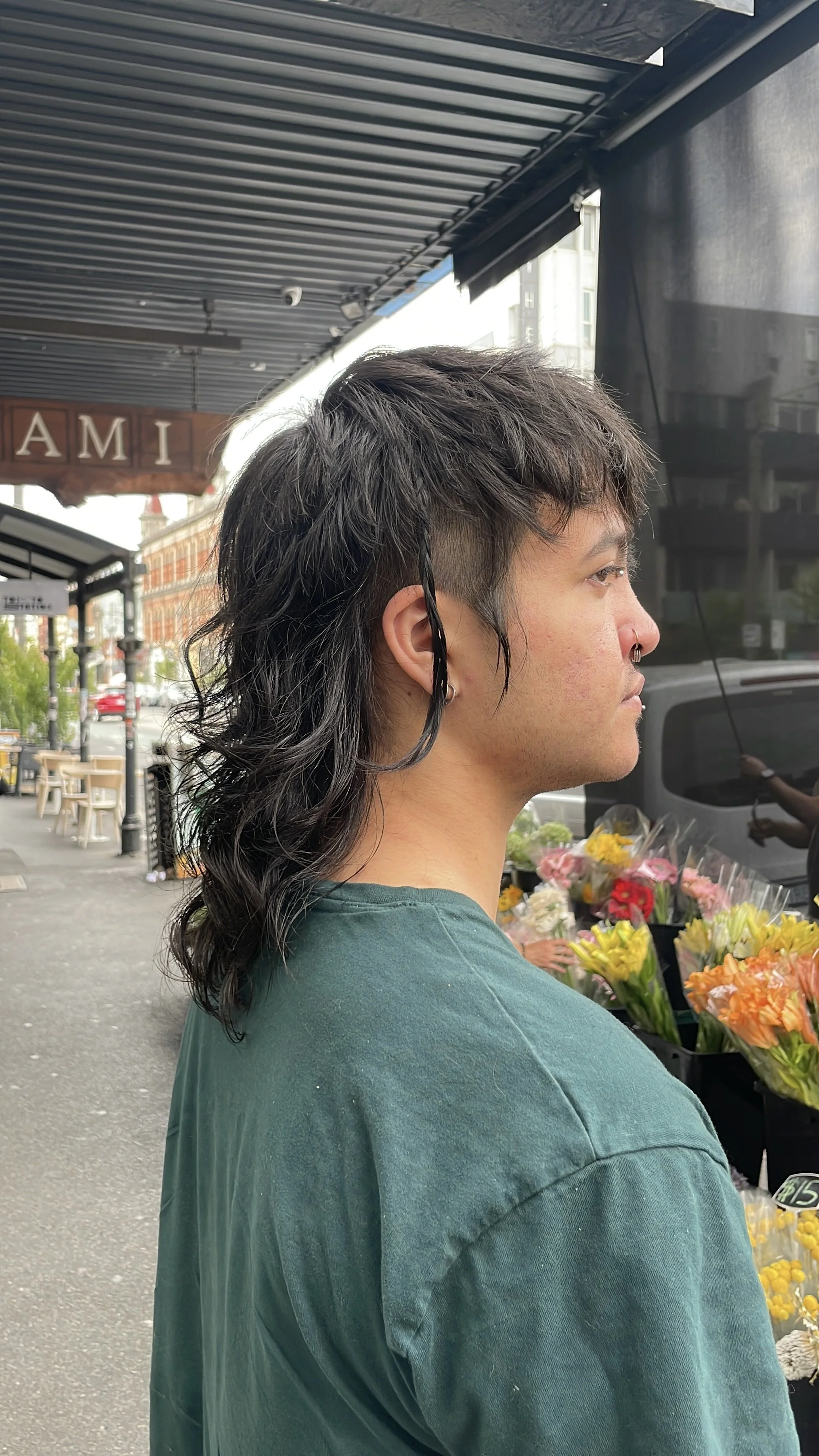 Melbourne mullet undercut - queer hairdresser in Fitzroy Melbourne