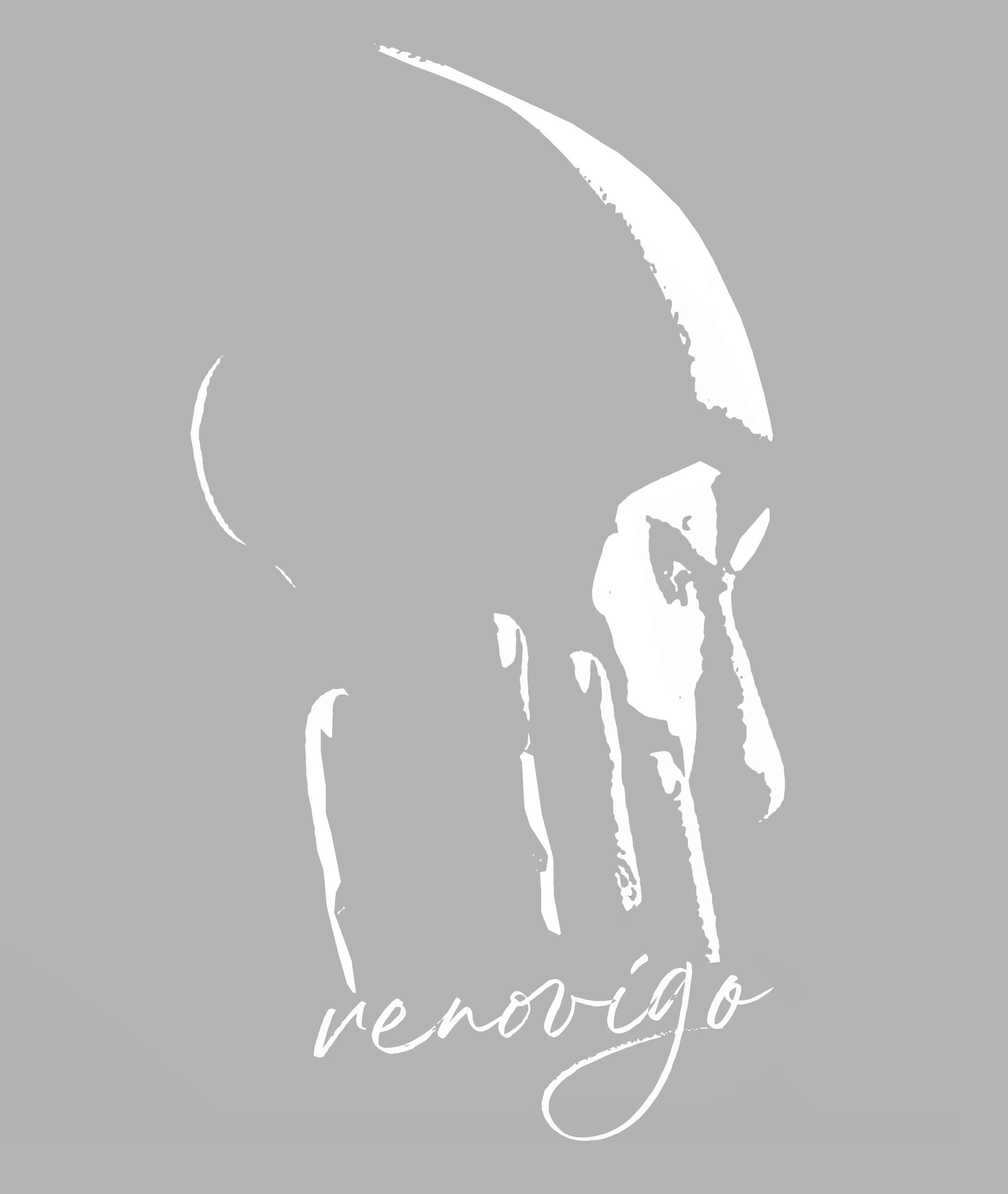 Silhouette of a person's face with a large umbrella and the word 'revoigo' written at the bottom.