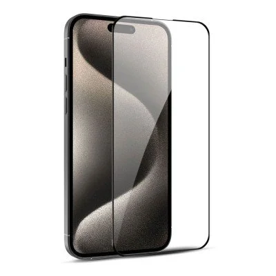 Full Coverage Tempered Glass Screen Protector For iPhone 15 / 16