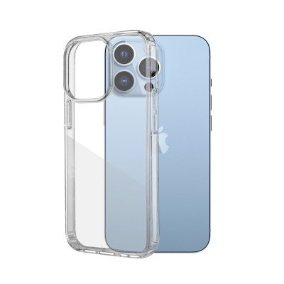 High Quality Acrylic + TPU Hybrid Transparent Case for iPhone 14 Pro