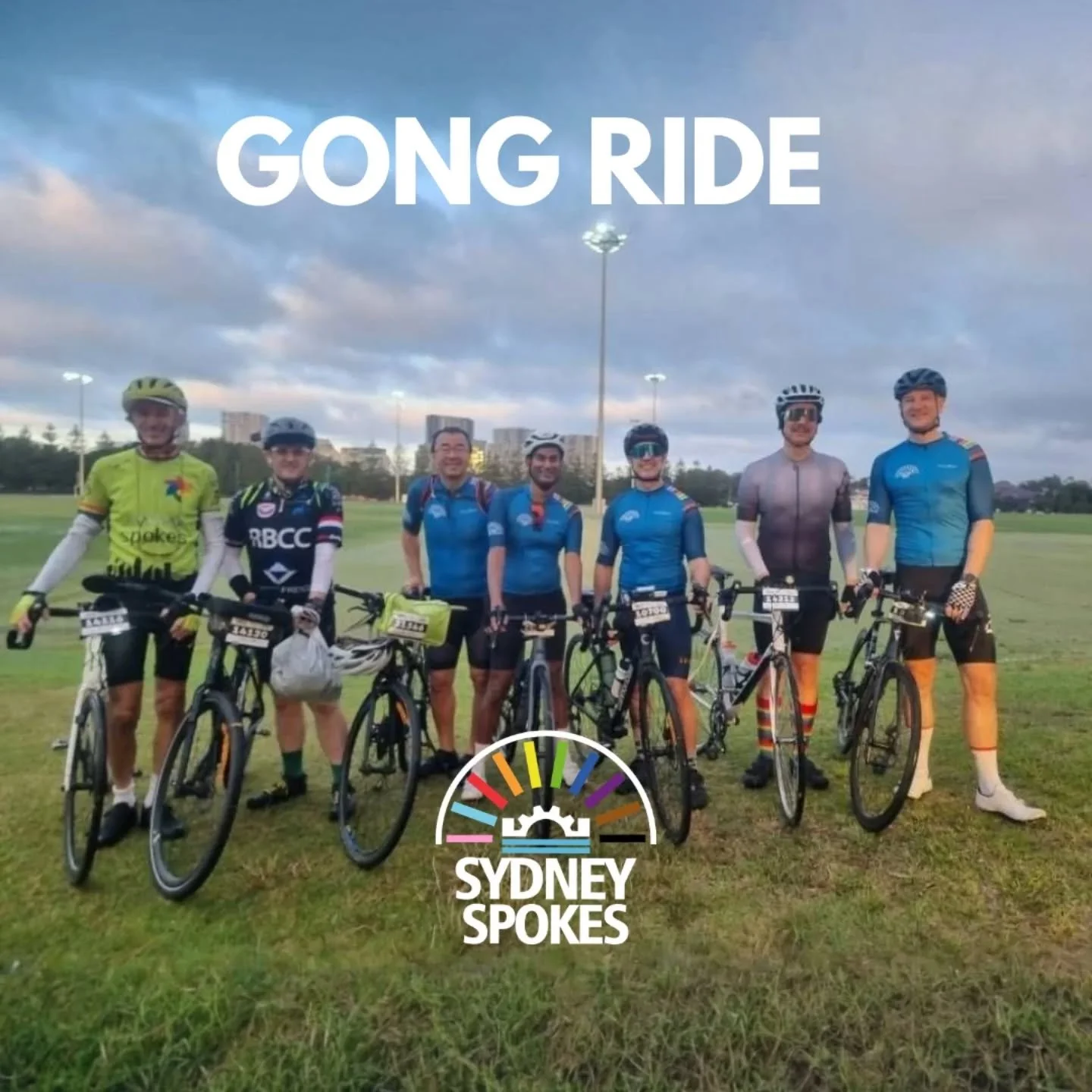 Spokes having a great time on the #msgongride today. Perfect conditions. Not too hot, dry roads, and mostly careful riders! #sydneycycling #cyclingsydney #gaycycling #lgbtcycling #lgbtqicycling #cycling #
 #cycling #lycra #lgbt