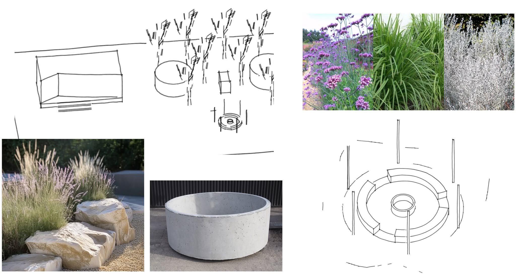 A fire pit and landscaping concept in the works 🔥🌿Whether you&rsquo;re after a simple concept to guide your own project, or the full suite: 3D renders, planting plans, procurement and project management.  We tailor our process to suit you.

#habita