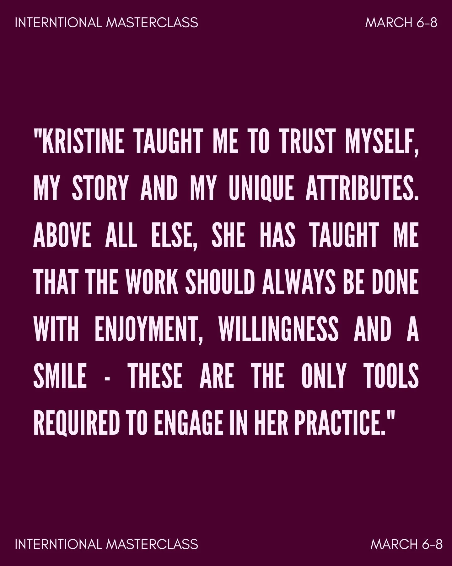Join Master teacher Kristine Landon-Smith for a transformative three day immersion into a pedagogy that redefines the actor&rsquo;s relationship with the stage.

Link in bio.