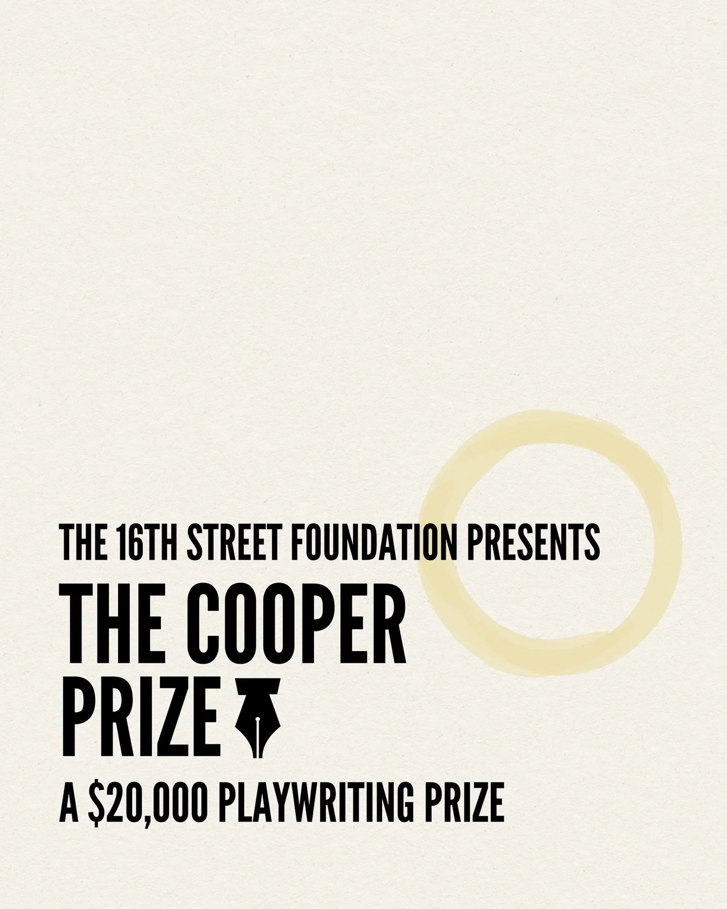 Our second instalment of the prestigious Cooper Prize is officially live. 

For more information, visit 16thstreet.com.au. 

Link in bio.