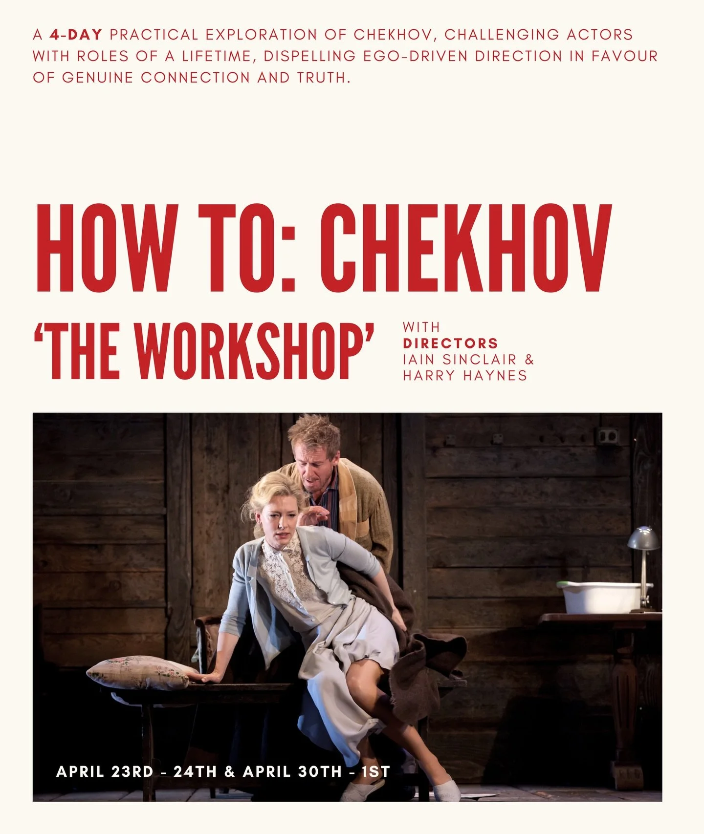 FINAL CALL: Applications for our intensive are closing. Link in bio.