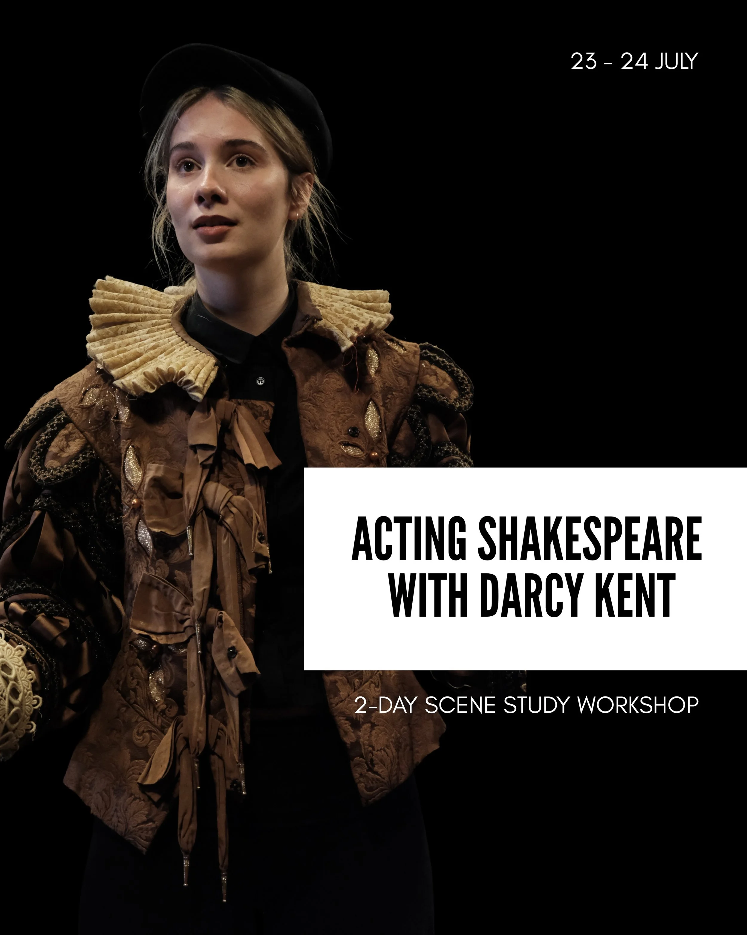 We are excited to announce our new 2-day Scene Study with Main Stage actor and Red Stitch ensemble member, the wonderful Darcy Kent. 

For more information click the link in our bio.

July 23rd &amp; 24th.